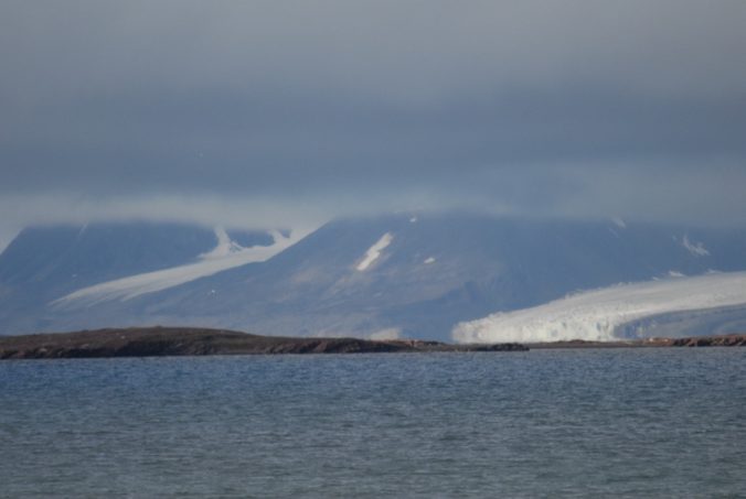 distant glaciers