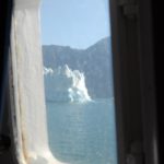 iceberg through stateroom porthole