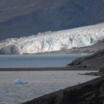 glacier meets water