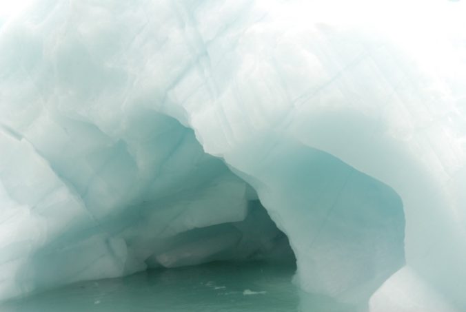 alluring iceberg caves