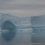 an icy amphitheater