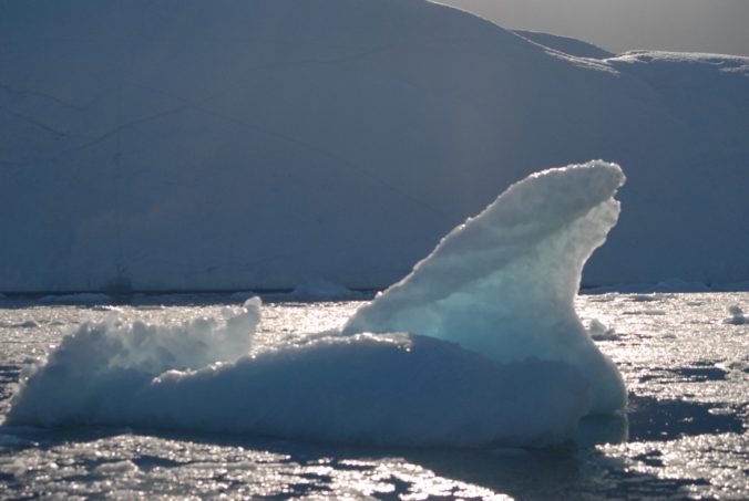 iceberg as sundial