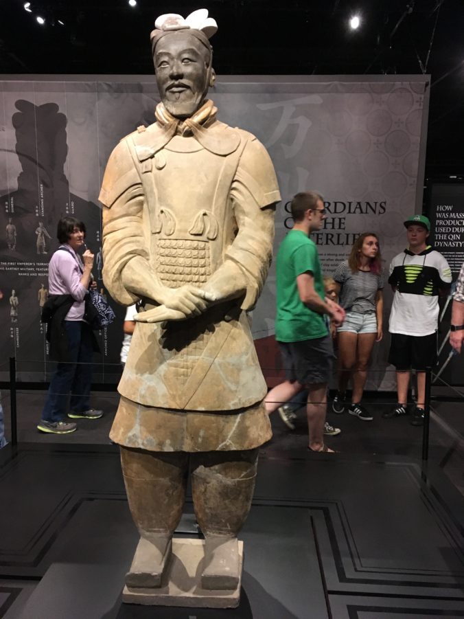 This General's Hands Probably Rested on a Wooden Chariot 2200 Years Ago