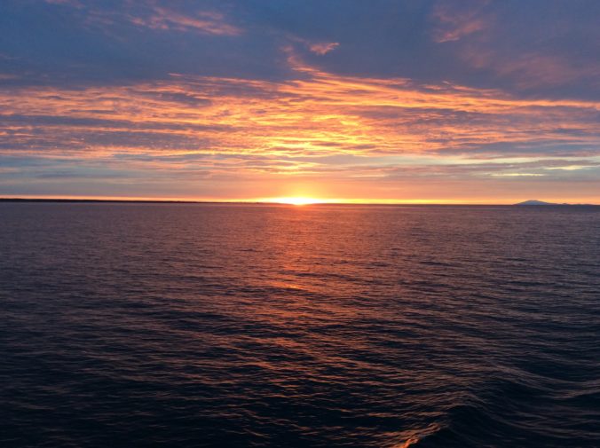 Sunset on Denmark Strait 2