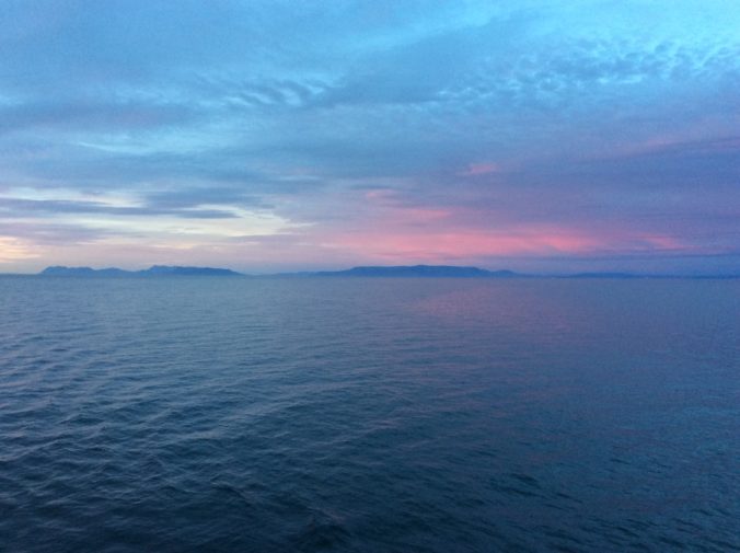 Sunset on Denmark Strait 2